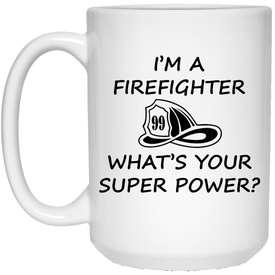 Jyotis - Gifts For Firefighter Women Men Birthday Unique Firefighters present Funny Cool Gift Boyfriend Girlfriend Wife Daughter Mom Dad Firefighters 15OZ