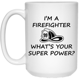 Jyotis - Gifts For Firefighter Women Men Birthday Unique Firefighters present Funny Cool Gift Boyfriend Girlfriend Wife Daughter Mom Dad Firefighters 15OZ