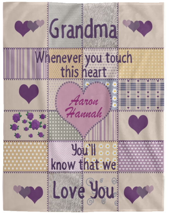 Aaron - VPL Cozy Plush Fleece Blanket - 60x80