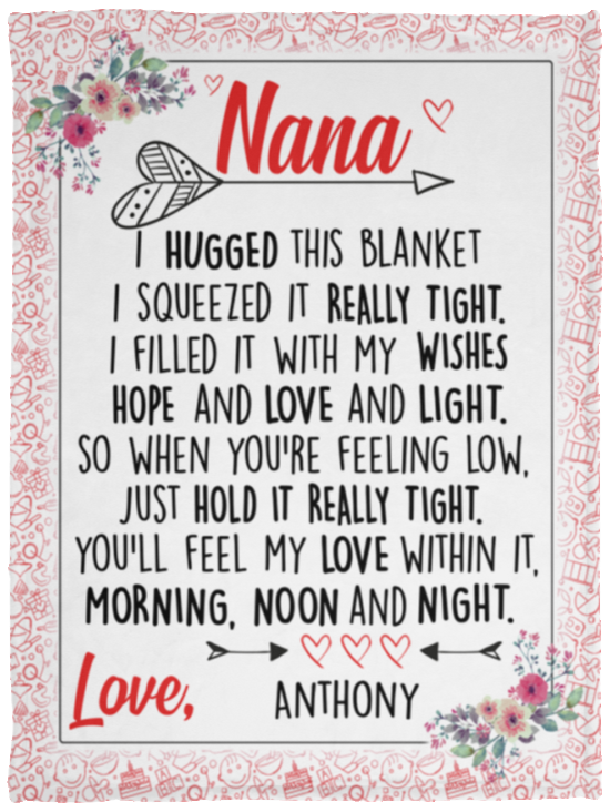 Anthony - VPS Cozy Plush Fleece Blanket - 30x40