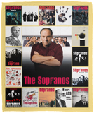 The Sopranos Blanket, The Sopranos TV Series Fleece, Sherpa Blanket VPM Cozy Plush Fleece Blanket - 50x60
