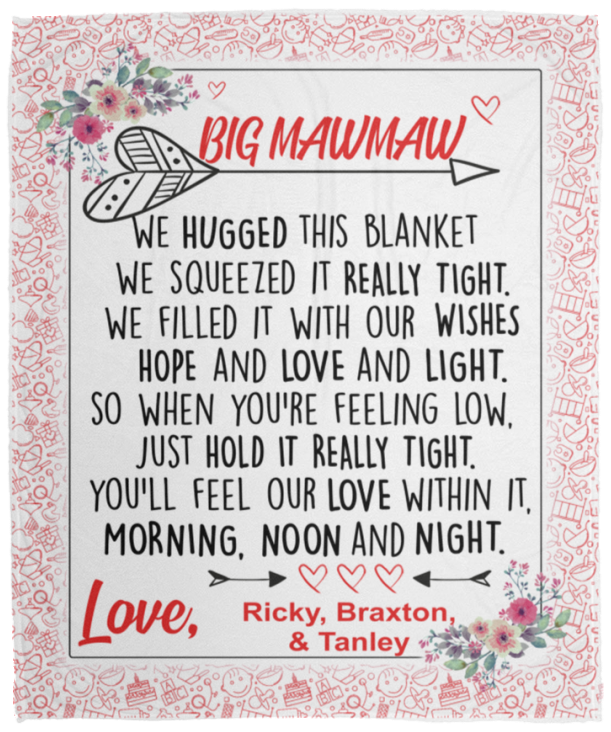 Ricky, Braxton, & Tanley - VPM Cozy Plush Fleece Blanket - 50x60