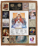 Labyrinth Blanket Labyrinth Quotes Quilt Fleece Sherpa Throw Blanket VPM Cozy Plush Fleece Blanket - 50x60
