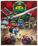 Ninja_go Blanket Ninja_go Throw Bed Blankets Soft and Warm Bed Couch Living Room - Cozy Plush Fleece Blanket - 50"x60"