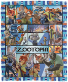 Zootopia Blanket, Zootopia Cartoon Movie Fleece, Sherpa Blanket VPM Cozy Plush Fleece Blanket - 50x60