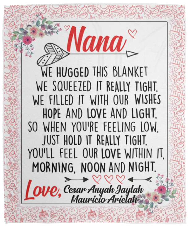 Cesar Anyah Jaylah Mauricio Arielah - VPM Cozy Plush Fleece Blanket - 50x60
