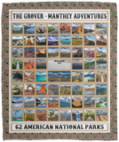 Grover-Manthey Adventures - VPM Cozy Plush Fleece Blanket - 50x60