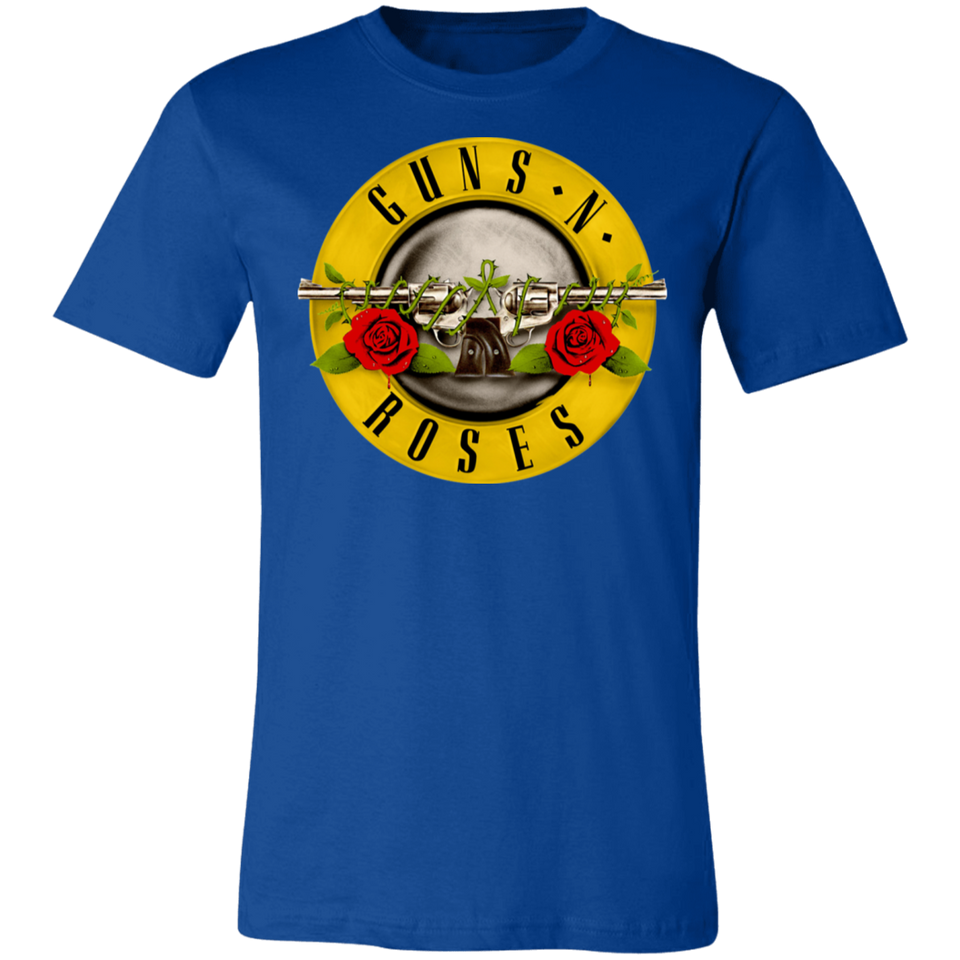 Guns N' Roses Bullet Logo Unisex Jersey Short-Sleeve T-Shirt Guns Nx0027 t Shirt
