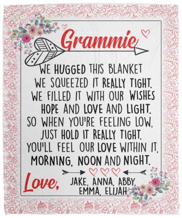 Jake, Anna, Abby, Emma, Elijah - VPM Cozy Plush Fleece Blanket - 50x60