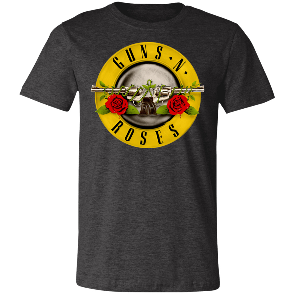 Guns N' Roses Bullet Logo Unisex Jersey Short-Sleeve T-Shirt Guns Nx0027 t Shirt