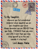 Love always, Mama 60x80 VPL Cozy Plush Fleece Blanket - 60x80