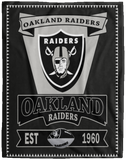Oakland Raiders Blanket Fleece Sherpa Throw Blanket Quilt Blanket - VPL Cozy Plush Fleece Blanket - 60x80
