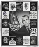 The Twilight Zone Blanket, The Twilight Zone TV Series Fleece, Sherpa Blanket VPM Cozy Plush Fleece Blanket - 50x60