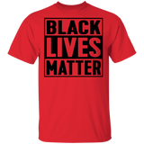 Black Lives Matter T-Shirt I Cant Breathe All Size (S-5XL) + Color  Black BLM - Mens