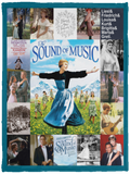 The Sound of Music Blanket, Broadway musicals Quilt, Fleece, Sherpa Blanket VPS Cozy Plush Fleece Blanket - 30x40
