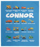 Connor - VPM Cozy Plush Fleece Blanket - 50x60
