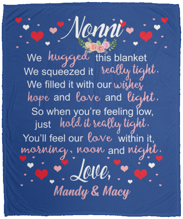 Mandy & Macy - VPM Cozy Plush Fleece Blanket - 50x60