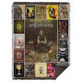 Jethro Tull Quilt Blanket Fleece Sherpa Throw Blanket - WB68 Woven Blanket - 60x80