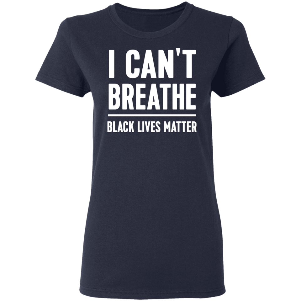 I Can't Breathe Black Lives Matter T-Shirt 2