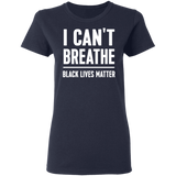 I Can't Breathe Black Lives Matter T-Shirt 2