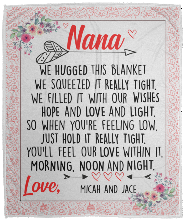 Micah and Jace 50x60 cc VPM Cozy Plush Fleece Blanket - 50x60 1