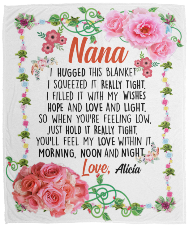 Alicia - VPM Cozy Plush Fleece Blanket - 50x60