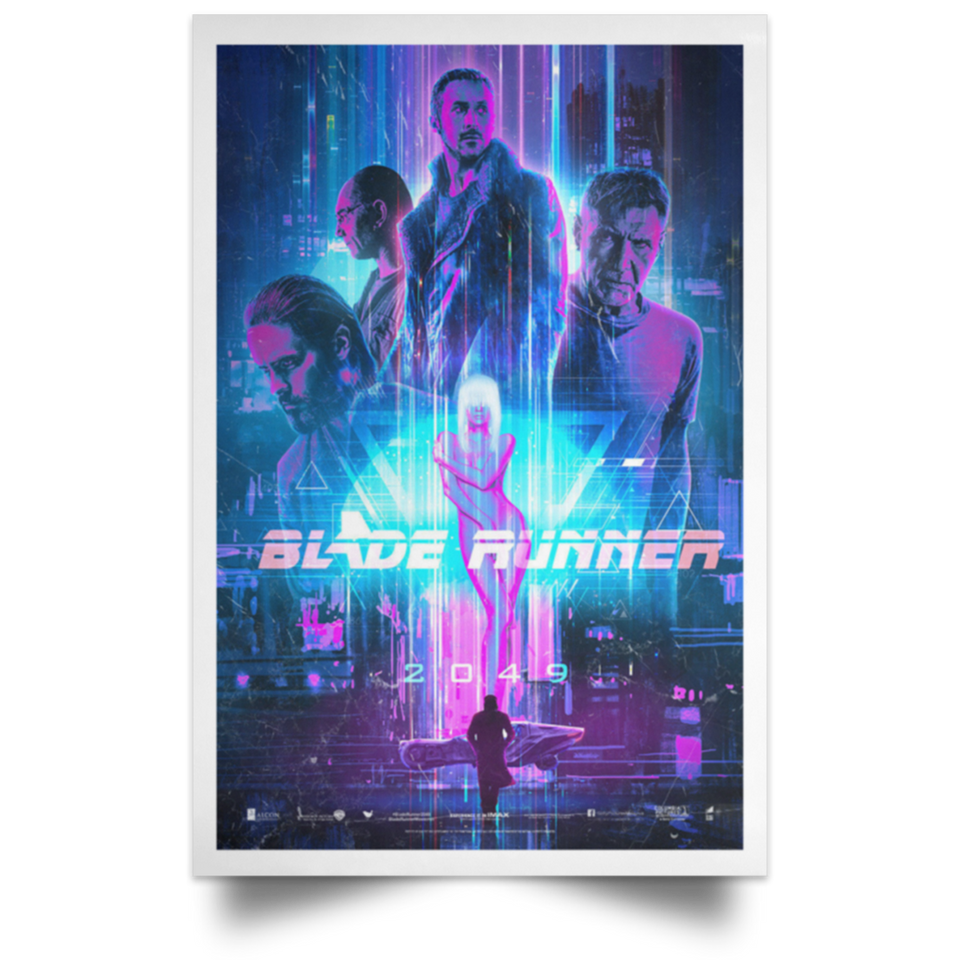 Blade Runner 2049 Movie Ryan Gosling Harrison Ford Art Film Poster Home Art Wall Posters Livingroom - No Frame (24" x 36")