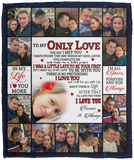 To My Only Love - VPM Cozy Plush Fleece Blanket - 50x60