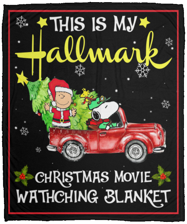 Mr.Jyotis This is My Christmas Movie Watching Blanket, This is My Movie Watching Blanket, This is My Christmas Movie Blanket, Christmas Blankets Gift for Christmas Version 2 - VPM Cozy Plush Fleece Blanket - 50x60