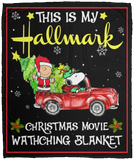 Mr.Jyotis This is My Christmas Movie Watching Blanket, This is My Movie Watching Blanket, This is My Christmas Movie Blanket, Christmas Blankets Gift for Christmas Version 2 - VPM Cozy Plush Fleece Blanket - 50x60