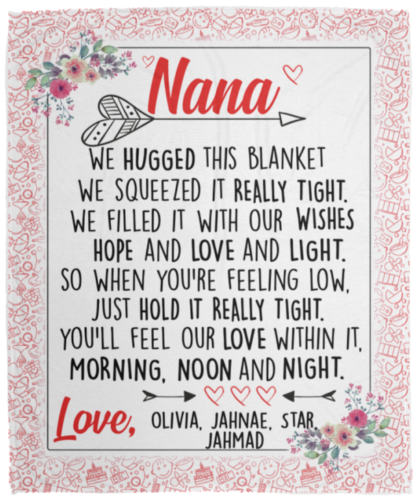 olivia, jahnae, Star, jahmad- VPM Cozy Plush Fleece Blanket - 50x60