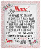 olivia, jahnae, Star, jahmad- VPM Cozy Plush Fleece Blanket - 50x60