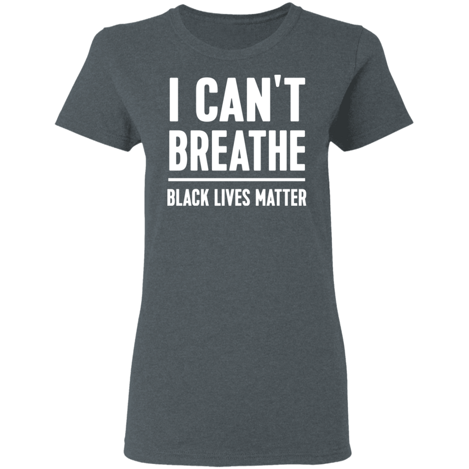 I Can't Breathe Black Lives Matter T-Shirt 2