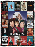 Home Alone Blanket, Home Alone Movies Fleece, Sherpa Blanket VPS Cozy Plush Fleece Blanket - 30x40