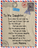 VERSION 2 Mommy 60x80 VPL Cozy Plush Fleece Blanket - 60x80