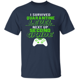 I Survived Quarantine Level Next Up second Grade Quarantined Youth Tshirt