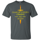 Game of Steelers Coming for Seven T-Shirt, Funny T-shirt for Steelers Fans G200 Gildan Ultra Cotton T-Shirt b