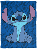 Lilo and Stitch Blanket 50 shades of Stitch Quilt Fleece Sherpa Throw Blanket VPS Cozy Plush Fleece Blanket - 30x40