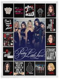 Pretty Little Liars For Fans Blanket Quilt Fleece Sherpa Throw Blanket VPS Cozy Plush Fleece Blanket - 30x40