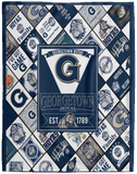 Georgetown Hoyas Blanket, Georgetown Hoyas Fleece, Sherpa Blanket VPL Cozy Plush Fleece Blanket - 60x80