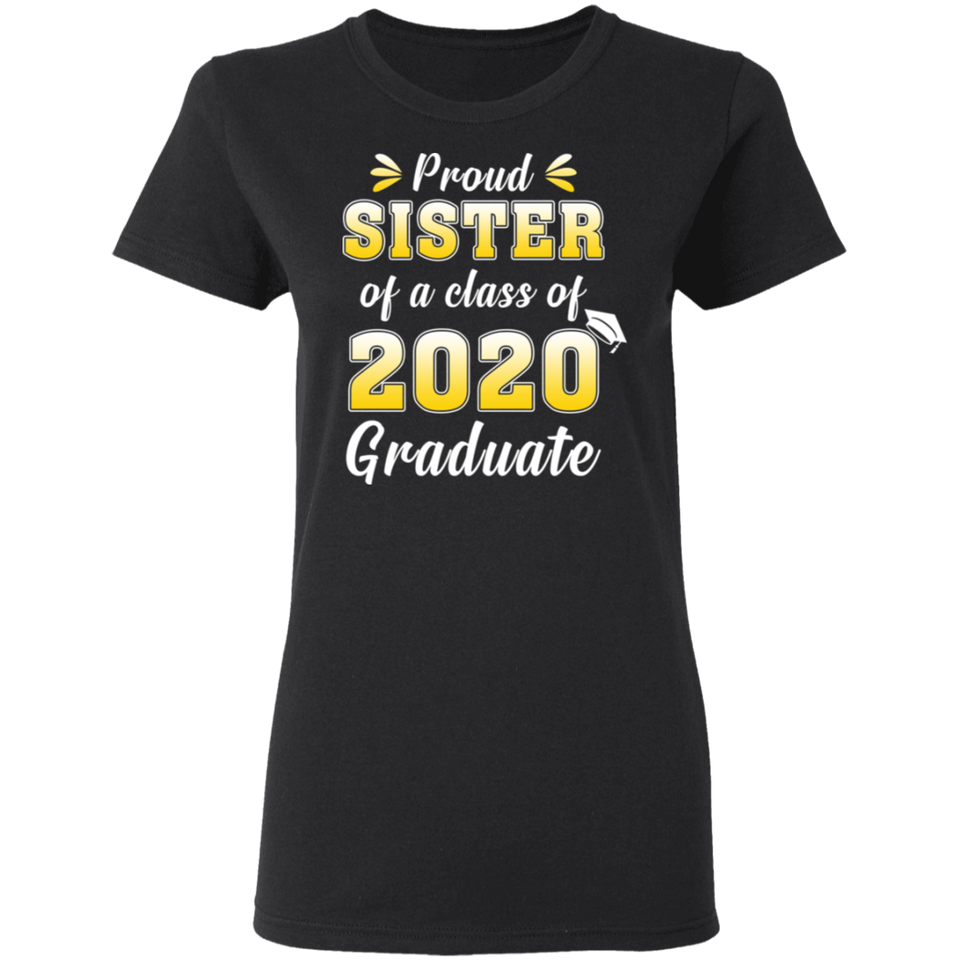 Proud Mom of A Class of 2020 Graduate Shirt Senior 2020 Quarantined