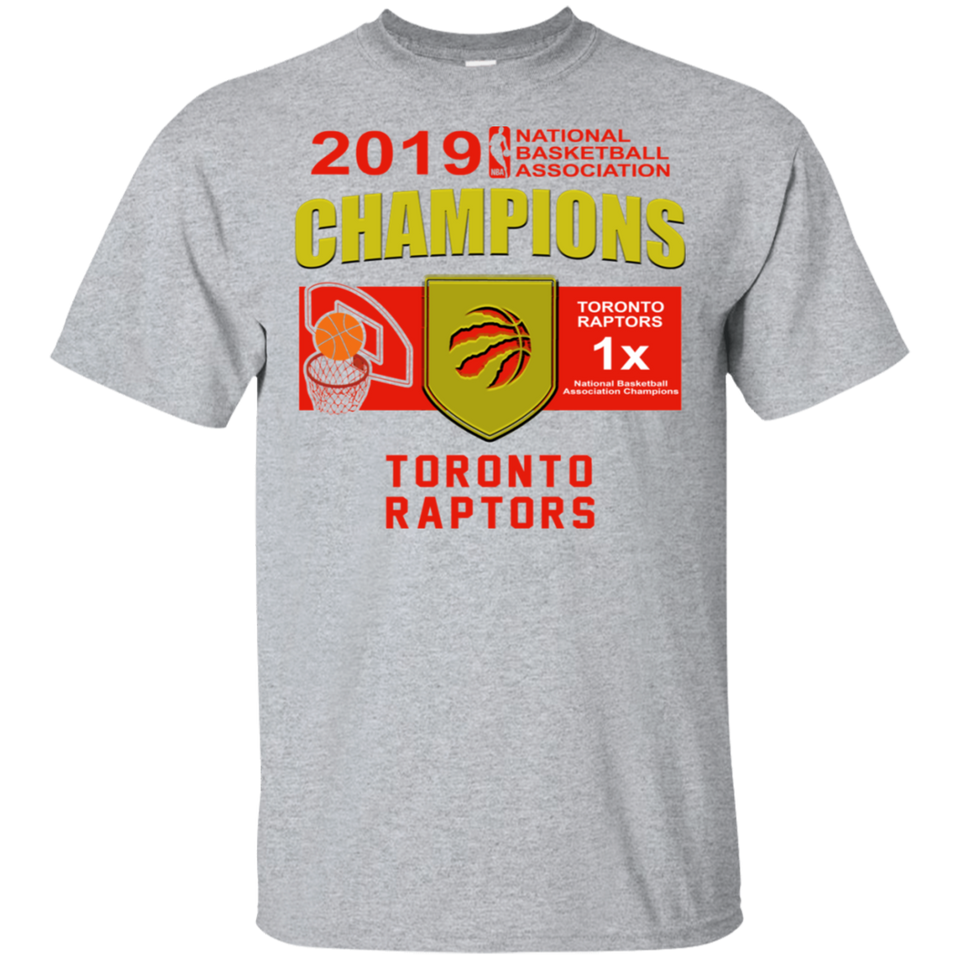 Toronto-Finals-Champions-2019-T-Shirt-For-Raptors-Fans G200 Gildan Ultra Cotton T-Shirt