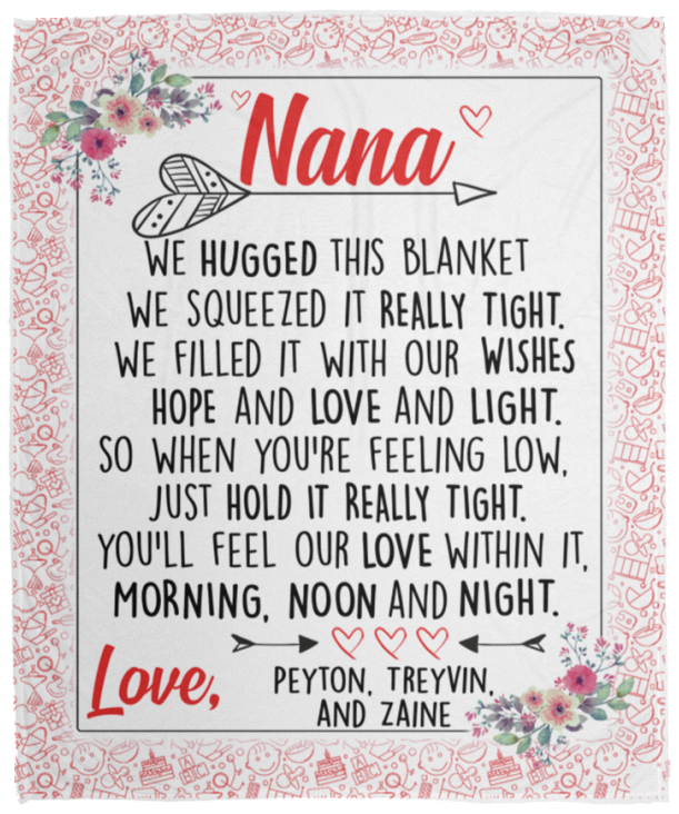 Peyton, Treyvin, and Zaine - VPM Cozy Plush Fleece Blanket - 50x60
