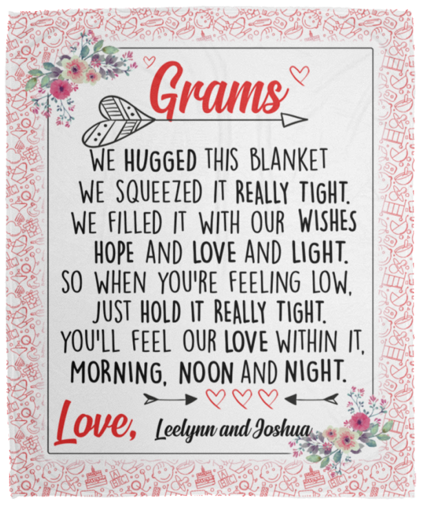 Leelynn and Joshua - VPM Cozy Plush Fleece Blanket - 50x60