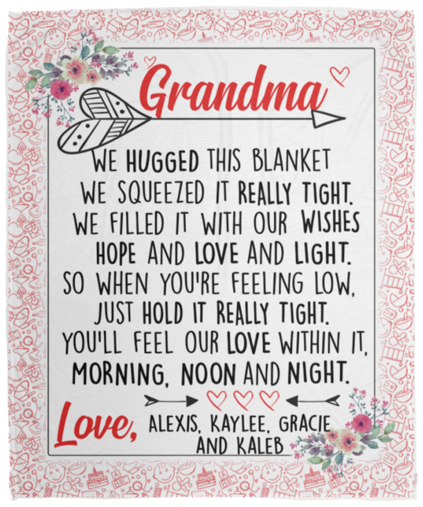 Alexis, Kaylee, Gracie and Kaleb - VPM Cozy Plush Fleece Blanket - 50x60