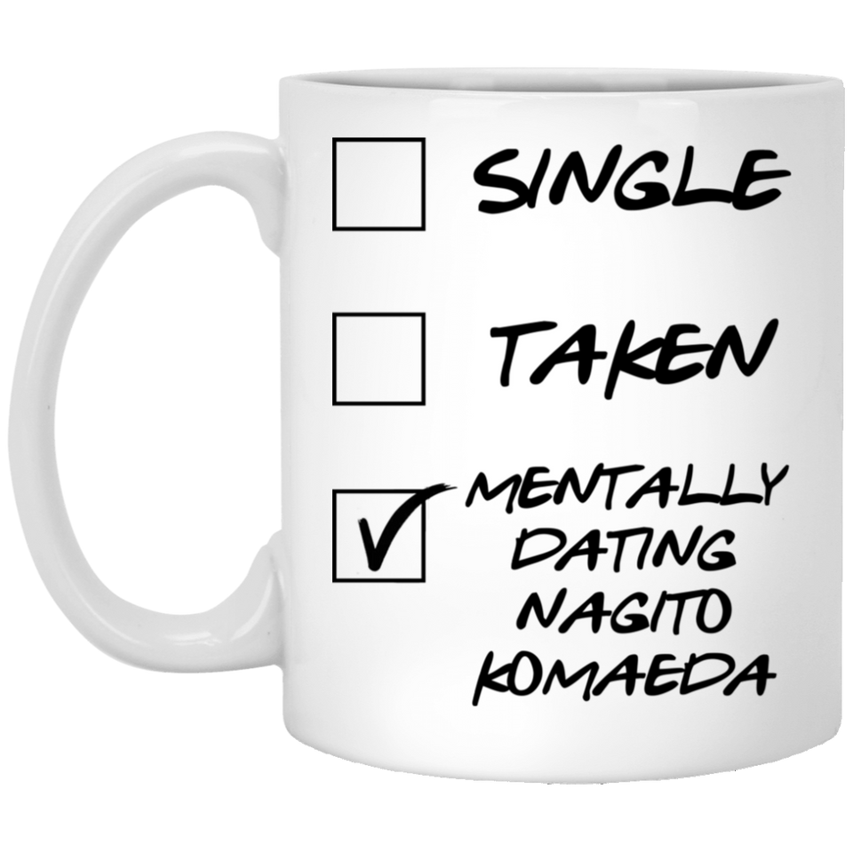 Funny Nagito Komaeda Cosplay Costume Lover Mug, Coffee, Tea Cup. Ideal Novelty Gift for Danganronpa Fans Manga, Otaku, Japan, Naruto, Japanese Anime Lovers. 11 oz.