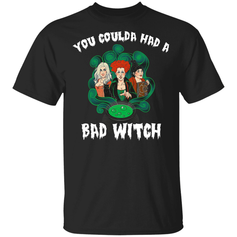 Funny Halloween you coulda had a bad witch Tee T-Shirt Men's T-Shirt