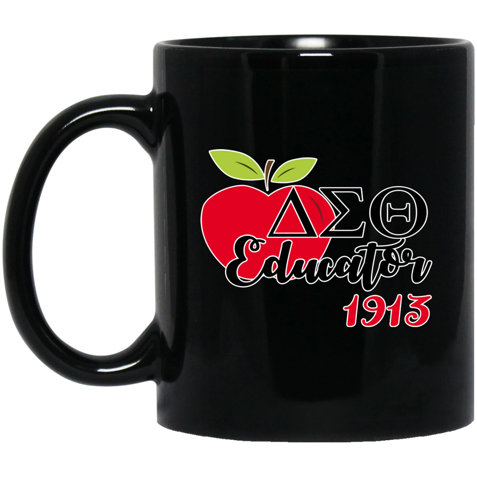 Delta Dst Sigma Theta Teachers Educators Coffee Mug, Gift For Birthday, Thanksgiving, Christmas, Ceramic Coffee Mug 11oz