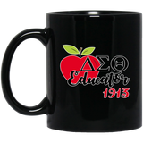 Delta Dst Sigma Theta Teachers Educators Coffee Mug, Gift For Birthday, Thanksgiving, Christmas, Ceramic Coffee Mug 11oz