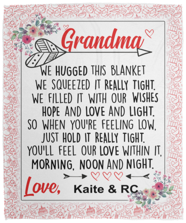 Kaite & RC - VPM Cozy Plush Fleece Blanket - 50x60